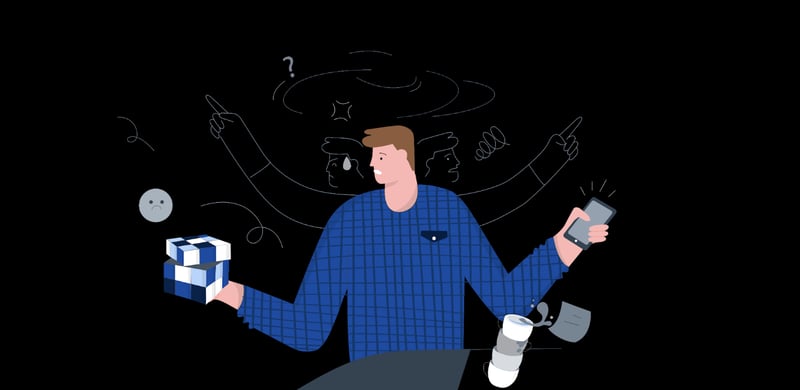 A CTOCIO juggling between multiple responsibilities